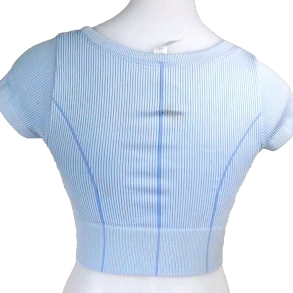 Offline Aerie Ribbed Seamless Crop Tee - Picture 3 of 3